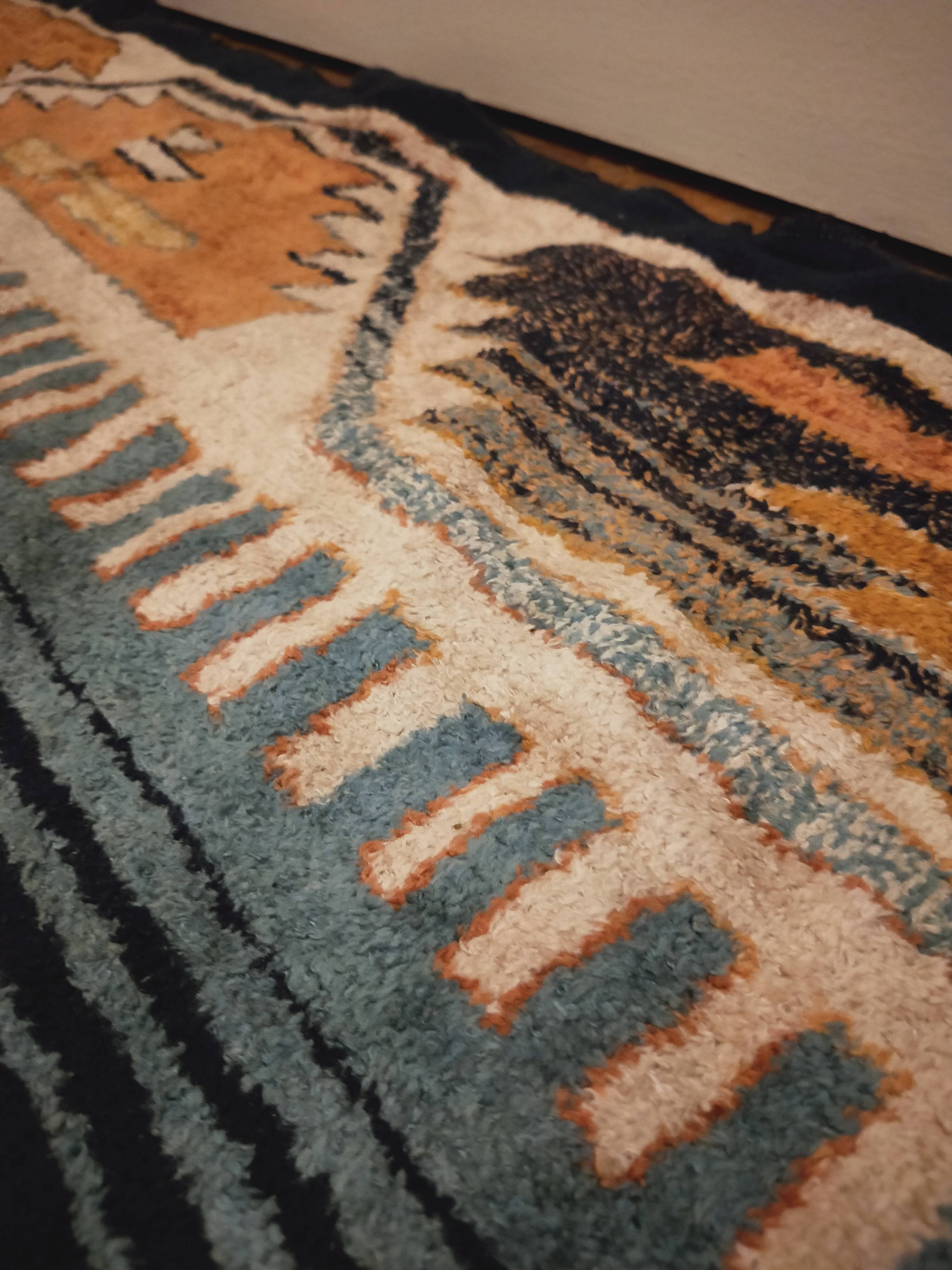 Carpet Aztec motifs 140x180cm