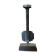 Patére porte manteau art deco en fonte d'aluminium années 30 40