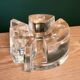 Warmer press paper photophore candle holder LA VIDA glass pressed design