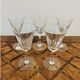 5 Saint-Louis crystal white wine glasses – Cerdagne pattern