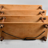 Wall shelf XIXth turned wood