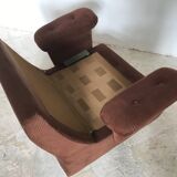 Vintage corduroy armchair 1970s