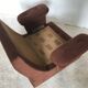 Vintage corduroy armchair 1970s