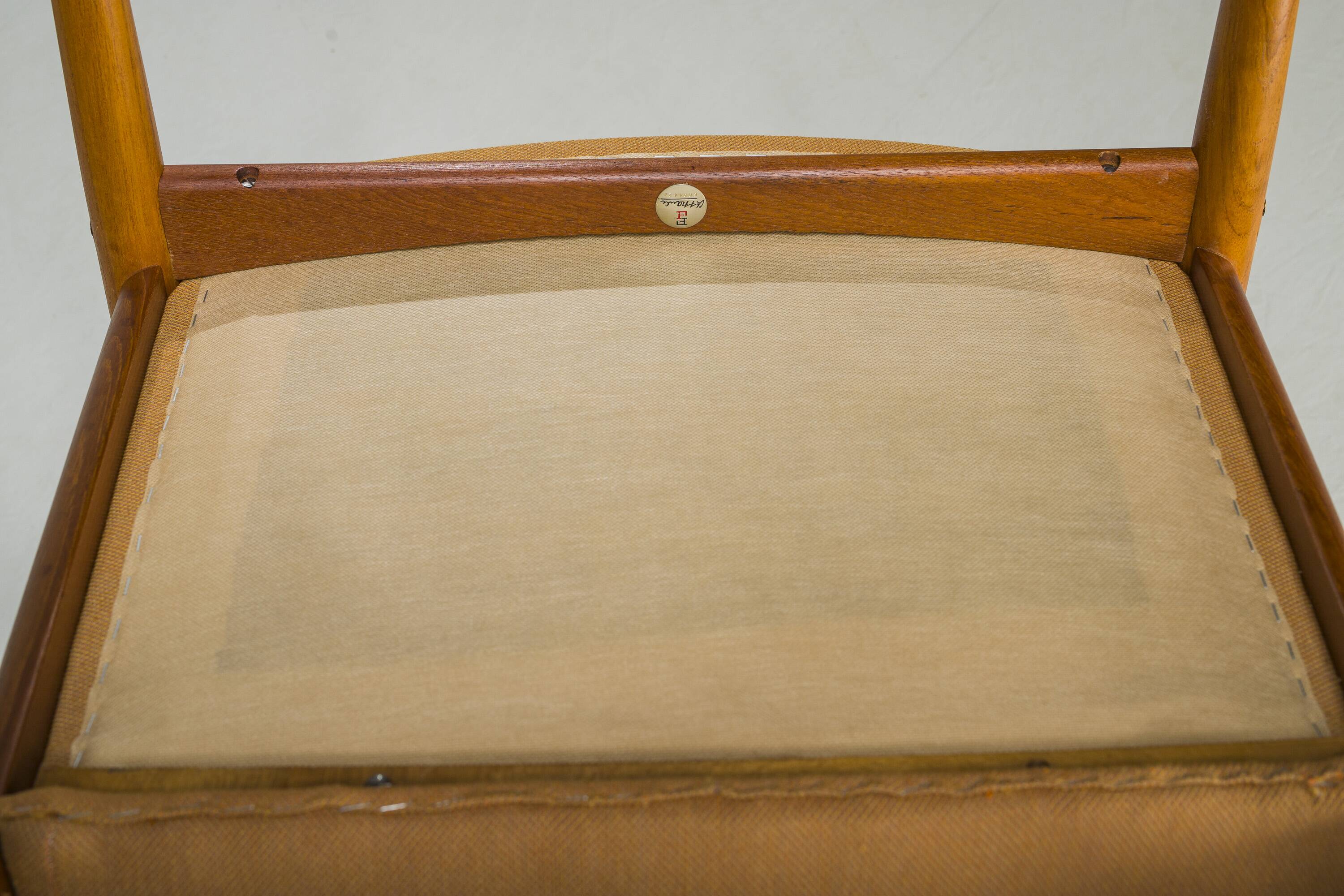 Mid-Century Teak Lounge Chair by Peter Hvidt & Orla Mølgaard for France & S