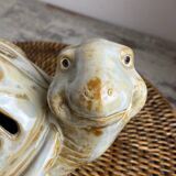 Ceramic turtle candle holder