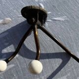 Vintage bakelite 3 ball hook