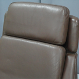 Leather ottoman chair, 1970