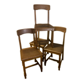 Set de 4 chaises années 30