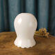 White opaline shaped like a lily of the valley bell