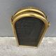 Antique 1920s Brass Fireplace Screen, Vintage French 4-Panel Spark Guard