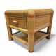 2 x Bamboo night stands / side tables / 1980s