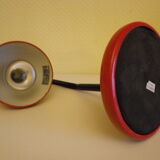 Lampe à poser émaillée vintage années 70