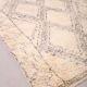 Vintage Beni Ourain rug Handmade 190 x 267 cm - Moroccan Berber Wool Rug