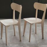 Series of 5 vintage chairs/antique bistro