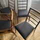 4 chairs and 2 armchairs McIntosh mid-century modern teak Kvadrat