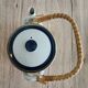 Japanese-inspired ceramic teapot blue bamboo pattern