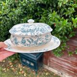 Mignon Longwy iron earth sauce boat