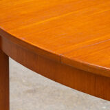 Scandinavian table in blond teck 1960