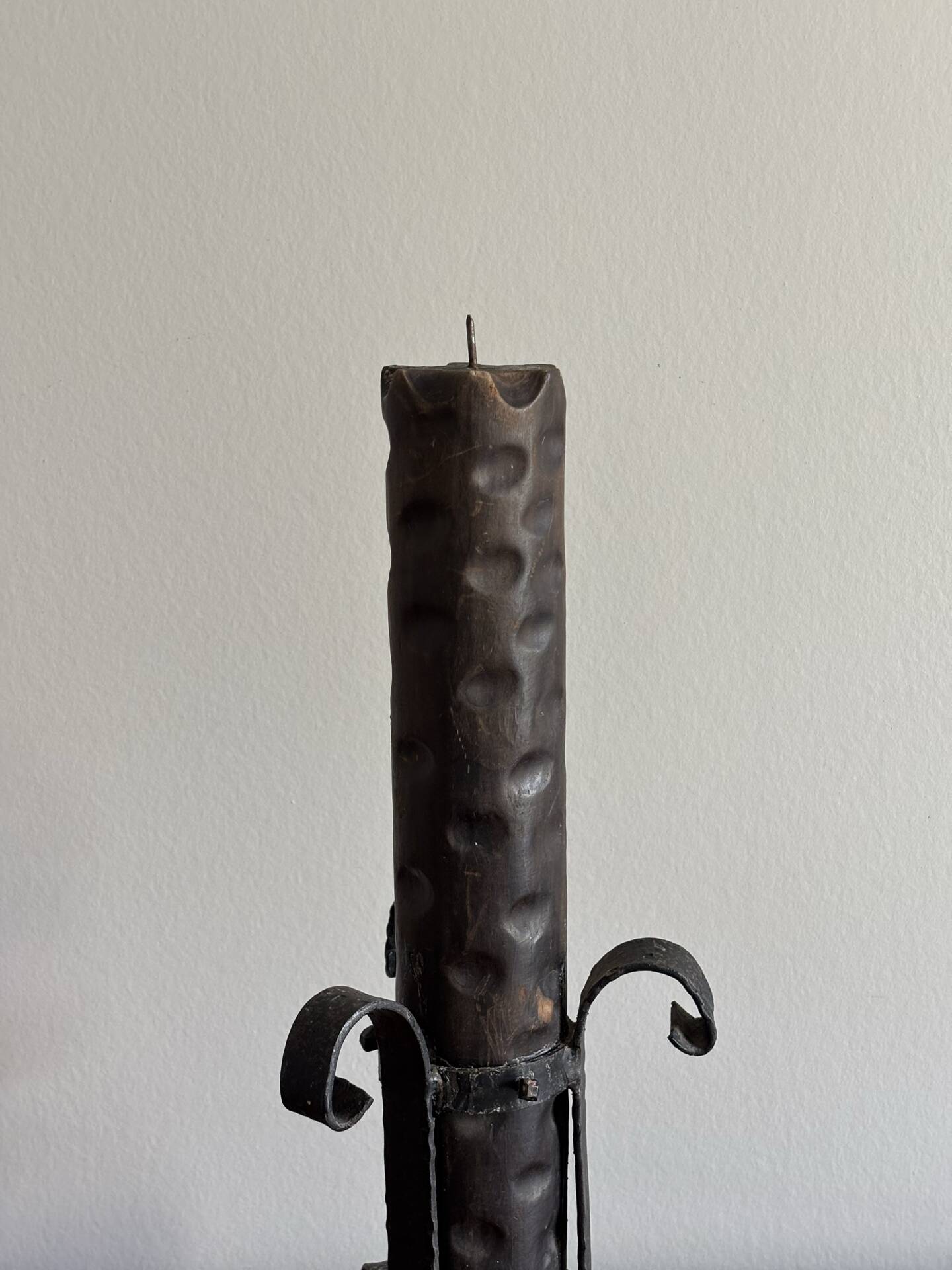 Brutalist candlestick