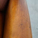 Large sheep leather design armchair