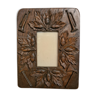 Trumpet scupté frame