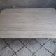 Table basse travertin