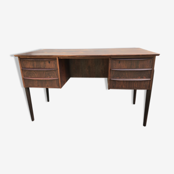 Bureau danois double face vintage palissandre