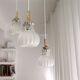 Vintage cascading chandelier hanging lamp