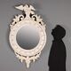 Antique Regency mirror in gilded wood, Italy, early 20th century.
