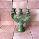 Tamegroute pottery candle holder