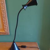 Vintage 80'S lamp with diabolo lampshade, made in Italy