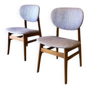 Paire chaises louis - van