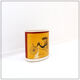 Metal wastebasket "Light Brett" lithographic print by Arthur A. Kaplan Co.