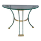 Vintage brass and metal console, 1970s - France