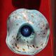 Rare large Jean-Michel Operto glass bowl, signed, 23 cm