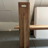 Pair of large benches