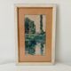 Antique Watercolor Painting Signed J.Richter "Marne a Gournay"