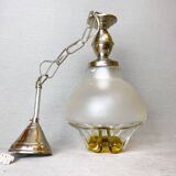 Italian Art Glass hanging lamp 1960s