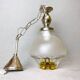 Italian Art Glass hanging lamp 1960s