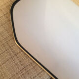 Asymmetrical vintage 50'60 ' free-form mirror, 33x73cm