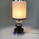 Vintage brown ceramic lamp 70