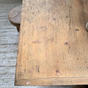 Bureau pin meuble atelier 1950