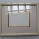 Off-white wooden frame for 242 x 300 mm subject