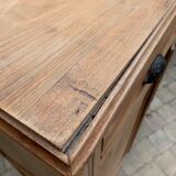 Parisian buffet raw wood
