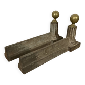 Pair of andirons
