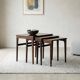 Mid-Century Danish Rosewood Nesting Tables from Brdr. Furbo, 1960s