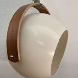 Large space age round globe sphere by Temde, Switzerland 1970s