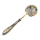 Absinthe spoon, brass, silver, Germany, early 20th century