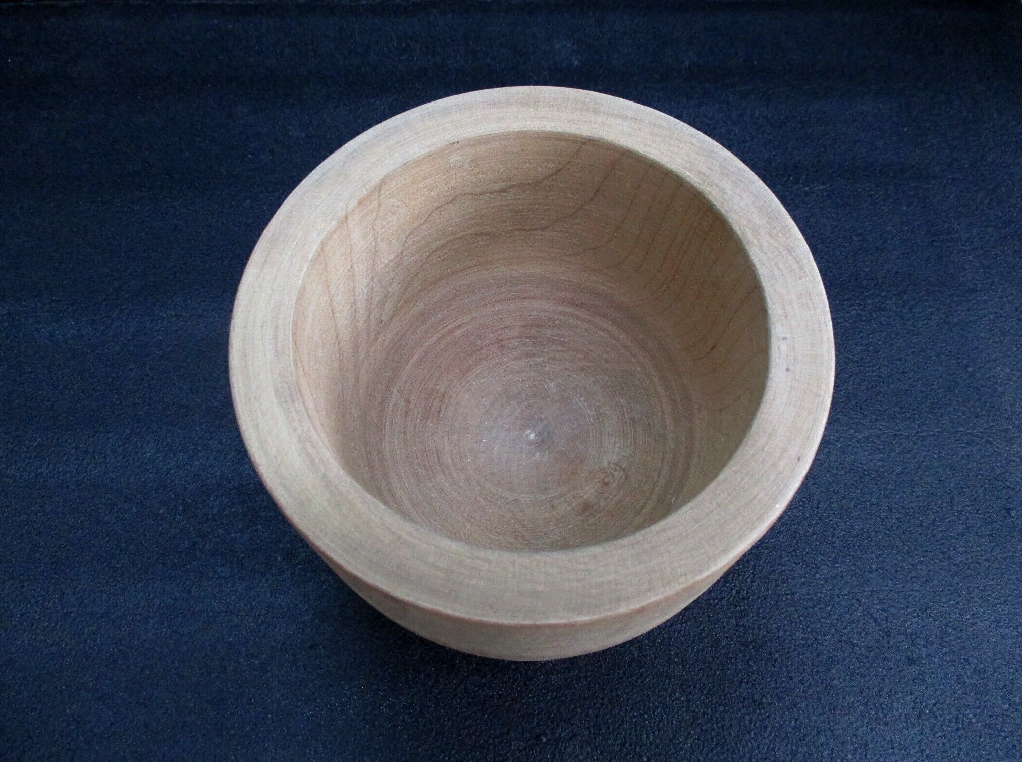 Turned wooden bowl – mortar