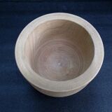 Turned wooden bowl – mortar